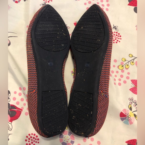 Tangerine Triple Stitch Rothy’s - Picture 4 of 4